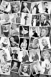 MARILYN MONROE COLLAGE Poster