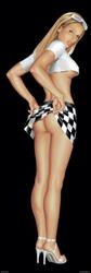 SEXY NASCAR GIRL Poster - Style A