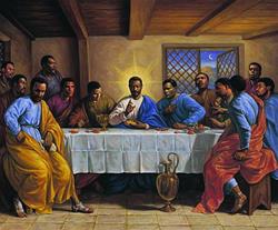 THE LAST SUPPER by SARAH JENKINS Poster