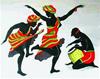 EBONY DANCERS by ROMEO DOWNER Poster - Style A