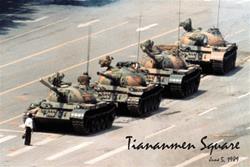 TIANANMEN SQUARE 1989 STAND OFF Poster