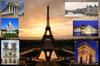 Paris Travel Poster Tourism Home Decor Print 24x36 inches vs1